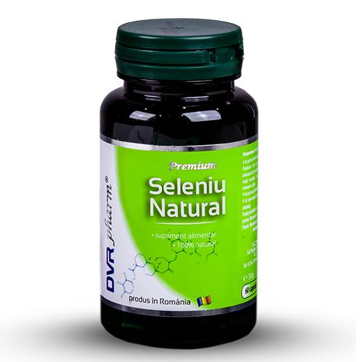 Seleniu natural, 60 capsule, Dvr Pharm 