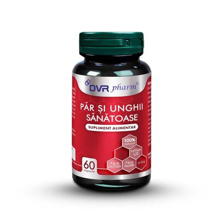 Par si unghii sanatoase, 60 capsule, Dvr Pharm