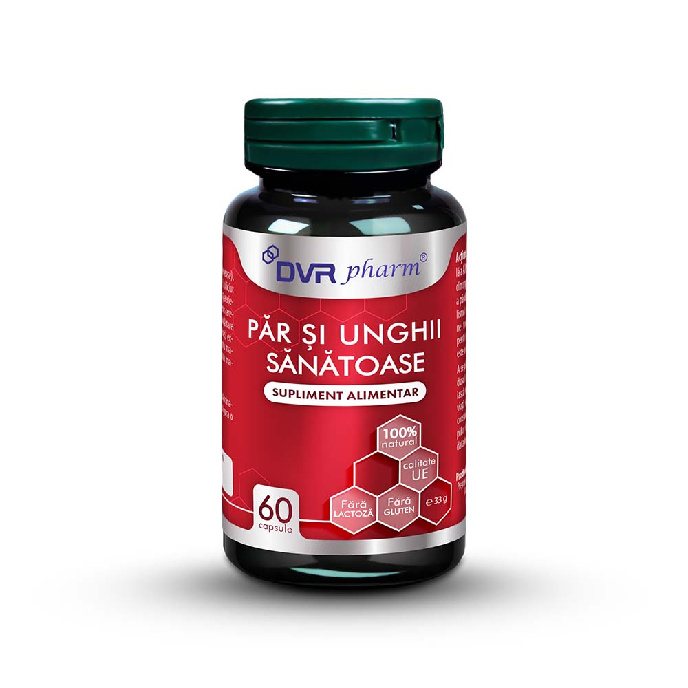 Par si unghii sanatoase, 60 capsule, Dvr Pharm