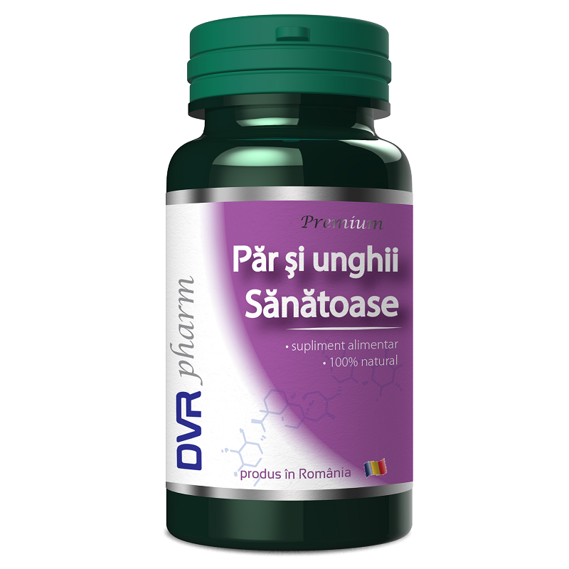 Par si unghii sanatoase, 60 capsule, Dvr Pharm