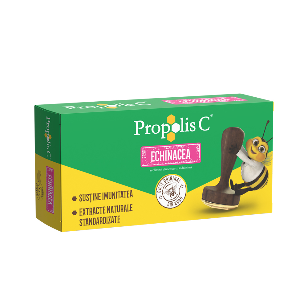 Propolis C Echinacea, 30 comprimate, Fiterman