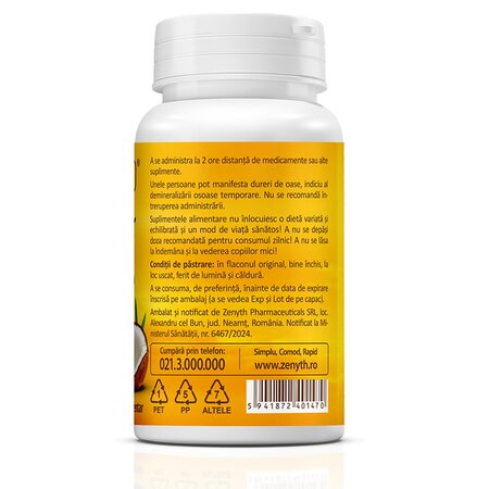 Pachet Super Vitamina D3 2000UI, 120 + 30 capsule, Zenyth 702457