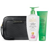 Set Lotiune de corp intens hidratanta, 400 ml + Gel de dus-crema nutritiv si revitalizant, 250 ml + Borseta, Collistar
