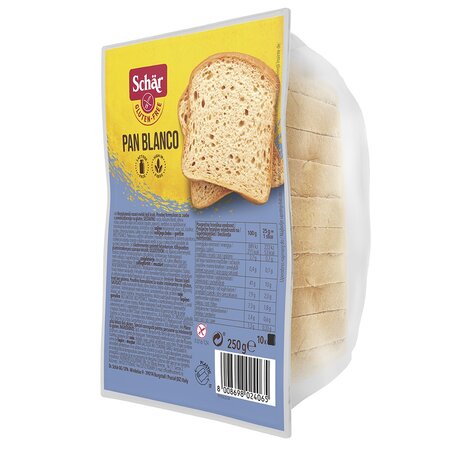 Paine feliata alba fara gluten, 250 g, Schar 601128
