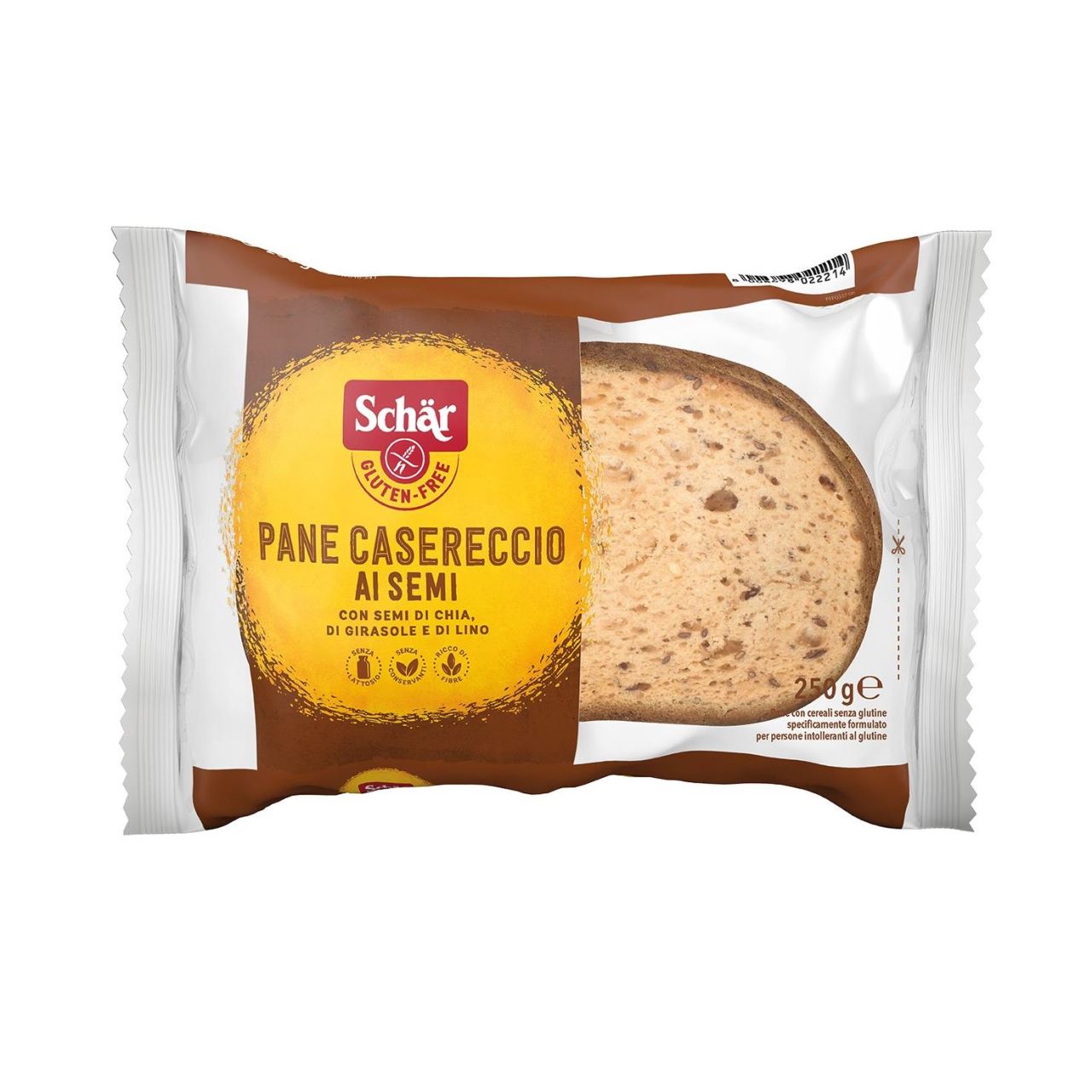 Paine de casa cu seminte fara gluten, 250 g, Nutricia