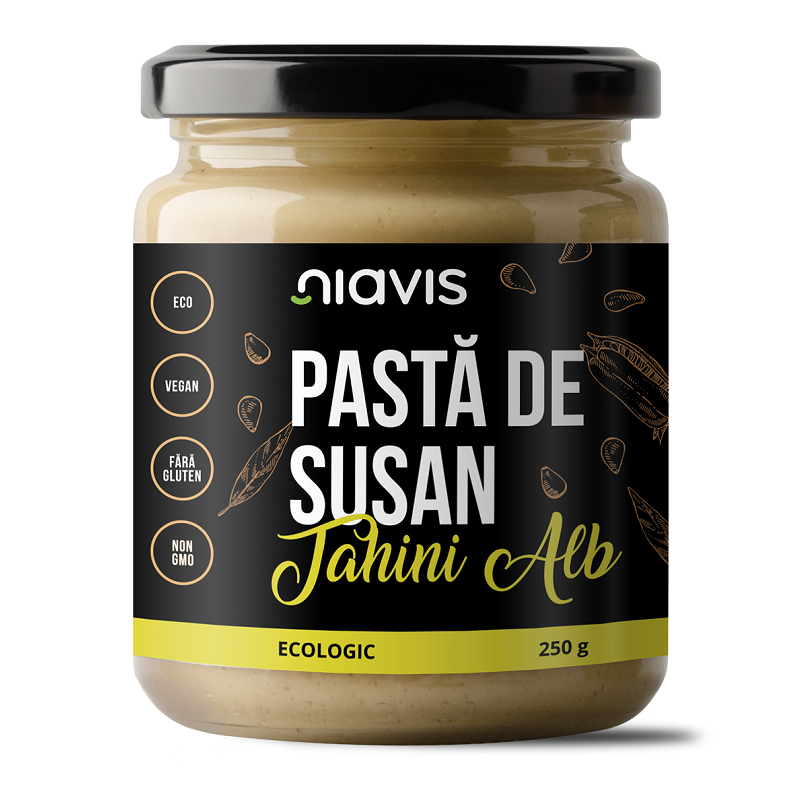 Pasta de Susan (Tahini Alb) Ecologica/BIO, 250 g, Niavis