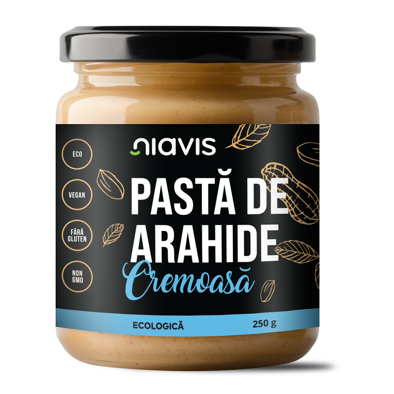 Pasta de Arahide Cremos Ecologic/BIO, 250 g, Niavis