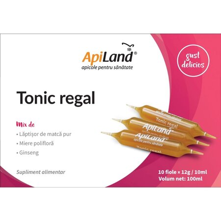 Tonic regal, 10 fiole x 10 ml, Apiland 700883