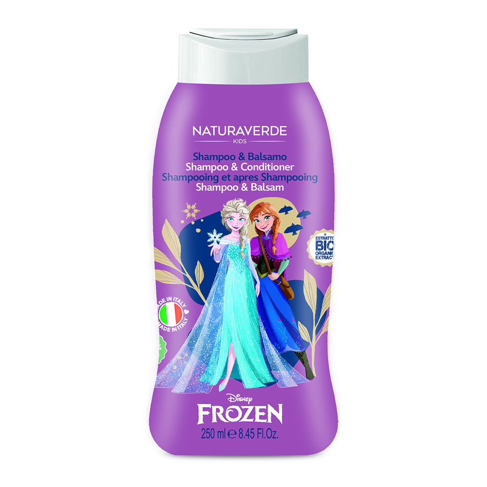 Sampon si balsam pentru copii Frozen II, 250 ml, Naturaverde