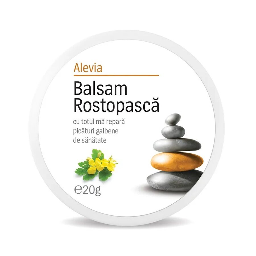 Capsule Rostopasca Balsam rostopasca, 20 g, Alevia : Farmacia Tei online