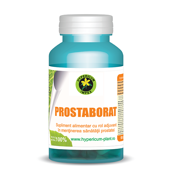 Prostaborat, 60 capsule, Hypericum