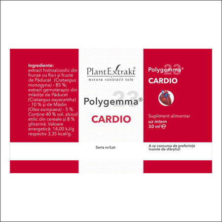 Polygemma 23 Cardio, 50ml, Plant Extrakt 731948