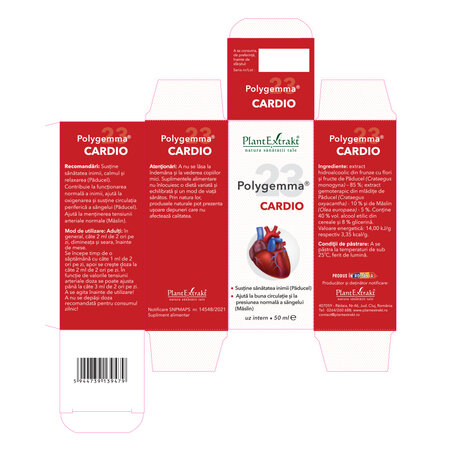 Polygemma 23 Cardio, 50ml, Plant Extrakt 731947