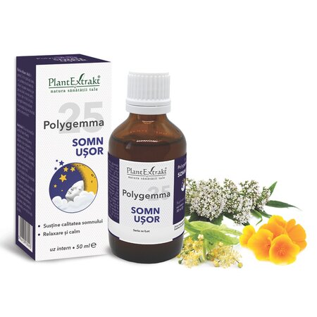 Polygemma 25 Somn Usor, 50 ml, Plant Extrakt 731853