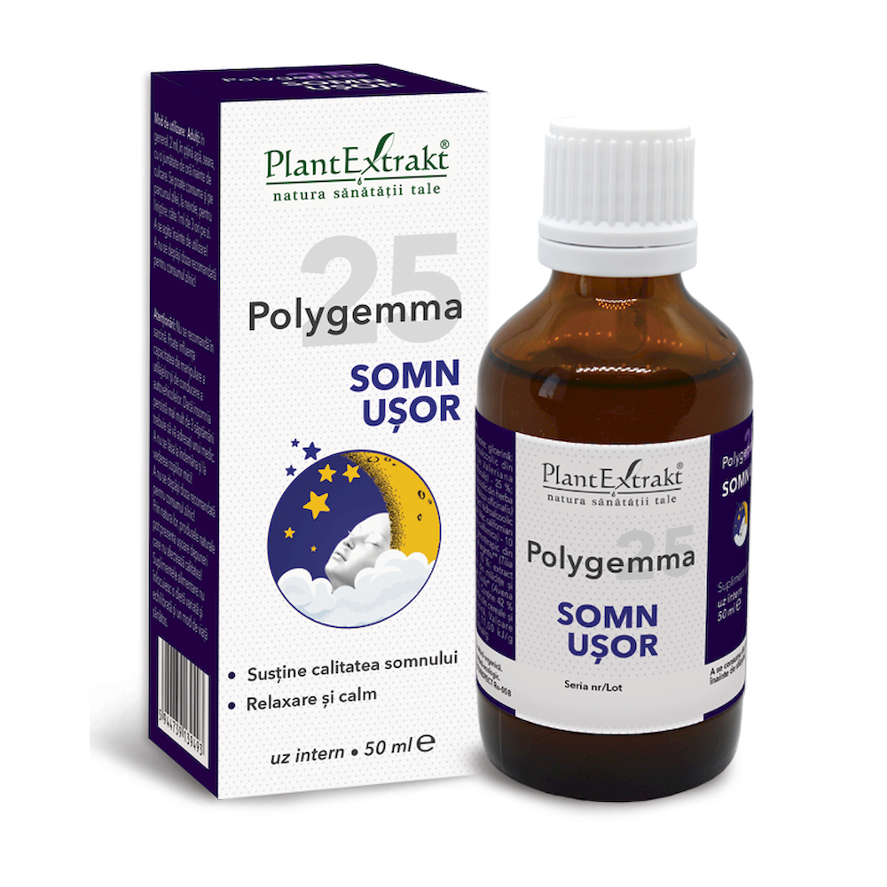 Polygemma 25 Somn Usor, 50 ml, Plant Extrakt 