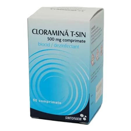 Cloramina T-Sin, 50 comprimate, Sintofarm