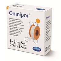 Plasture hipoalergen pe suport de hartie Omnipor, 1.25cmx5m, Hartmann