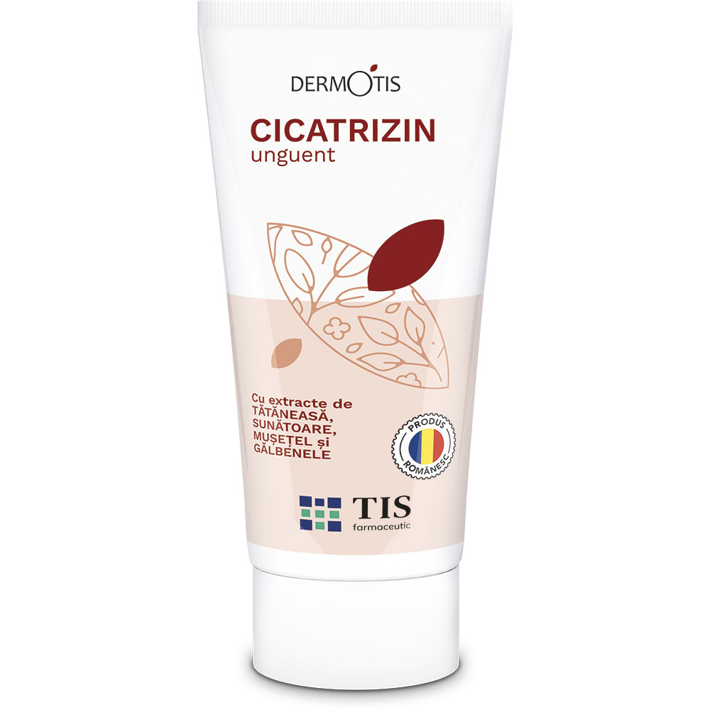 Cicatrizin unguent DermoTis, 50 ml, Tis Farmaceutic
