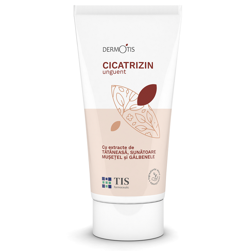 Cicatrizin unguent DermoTis, 50 ml, Tis Farmaceutic