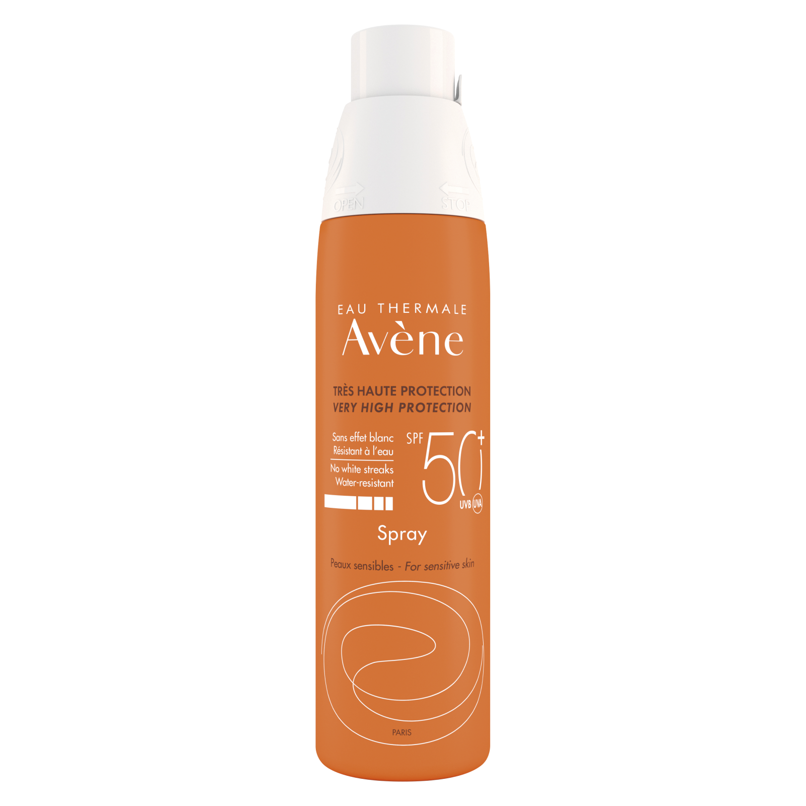 Spray pentru protectie solara cu SPF 50+, 200 ml, Avene