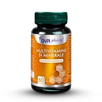 Multi Vitamine si Minerale, 60 capsule, DVR Pharm