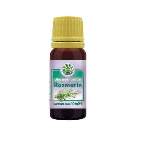 Ulei esential de rozmarin 100% pur, 10 ml, Herbavit