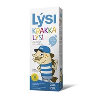 Ulei din ficat de cod pentru copii, 240 ml, Lysi