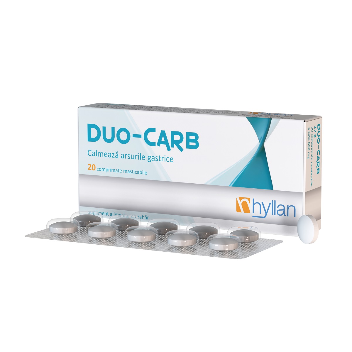 Duo-Carb, 20 comprimate, Hyllan