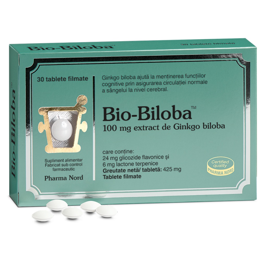 Bio-Biloba, 30 tablete, Pharma Nord