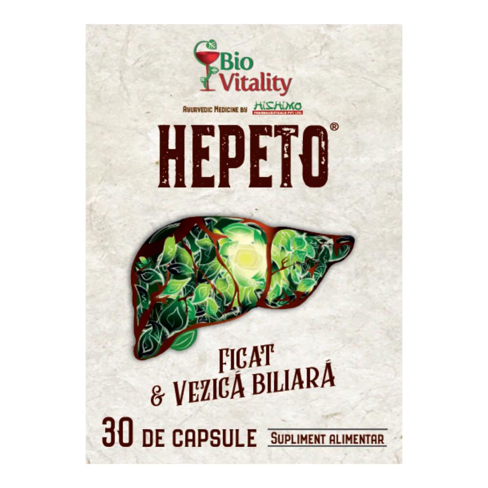 Hepeto, 30 capsule, Bio Vitality