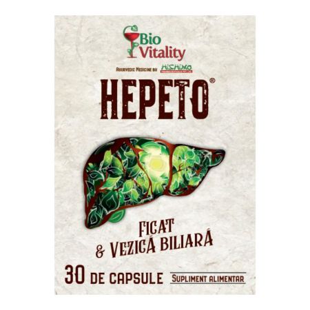Hepeto, 30 capsule, Bio Vitality