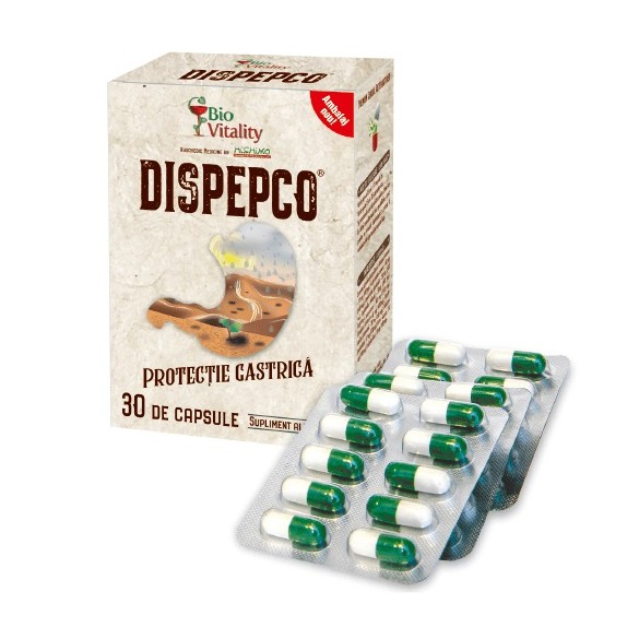 Dispepco, 30 capsule, Bio Vitality