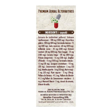 Eficaf-F, 30 capsule, Bio Vitality 703889