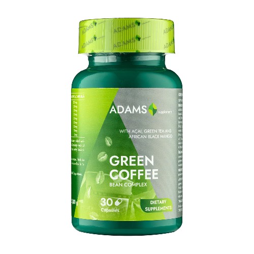 Green Coffee Bean Complex, 30 capsule, Adams Vision