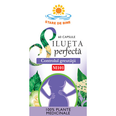 Silueta Perfecta controlul greutatii, M101, 60 capsule, Fares 614050