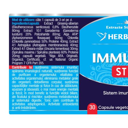 Immunity Stem, 30 capsule, Herbagetica 688661