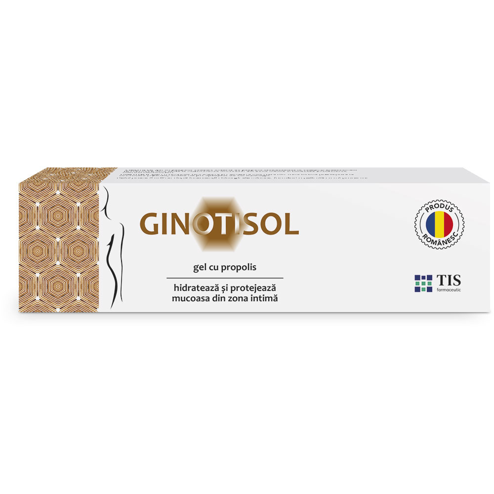 Ginotisol gel vaginal cu propolis, 40 ml, Tis Farmaceutic