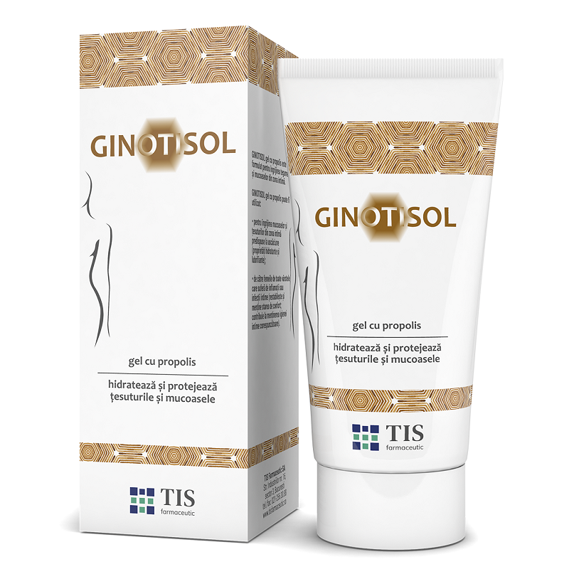 Ginotisol gel vaginal cu propolis, 40 ml, Tis Farmaceutic