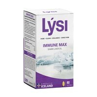Ulei din ficat de rechin Immune Max, 80 capsule moi, Lysi