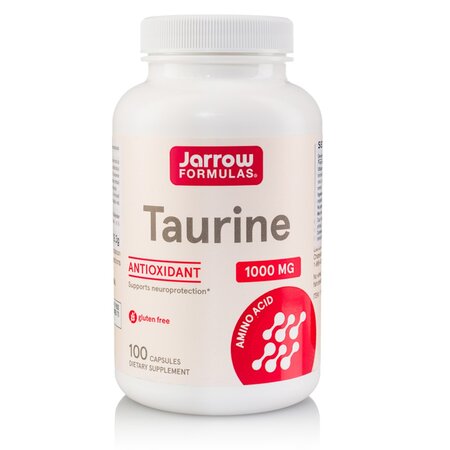 Taurine 1000 mg, Antioxidant Amino Acid Jarrow Formulas, 100 capsule, Secom