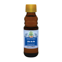 Ulei de in presat la rece, 100 ml, Herbavit