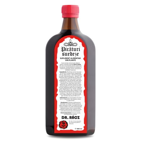 Picaturi Suedeze Dr. Racz, 500 ml, Parapharm