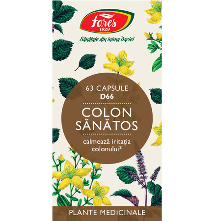 Colon Sanatos, D66, 63 capsule, Fares 614081