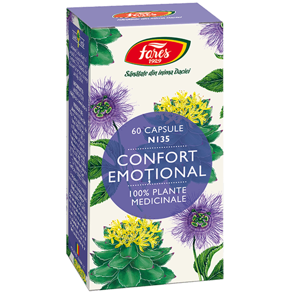 Confort Emotional N135, 60 capsule, Fares