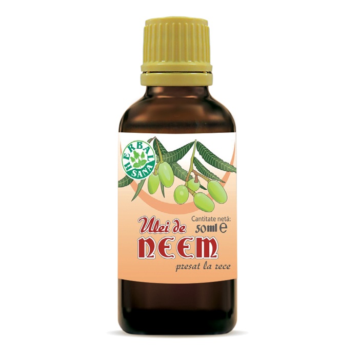 Ulei de Neem, 50 ml, Herbavit