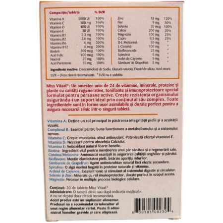 Miss Vitaal, 30 tablete, American Lifesyle 704735