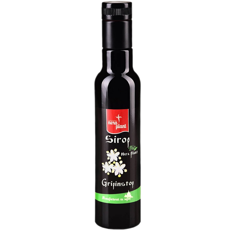 Sirop Bio Gripinstop, 250 ml, Nera Plant