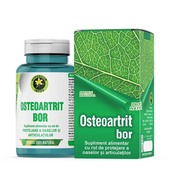 Osteoartrit Bor, 60 capsule, Hypericum