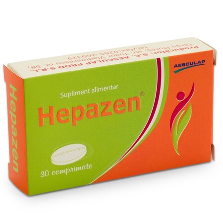 Hepazen, 30 comprimate, Aesculap 729274