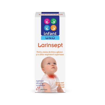 Spray oral Infant Uno Larinsept, 30 ml, Solacium